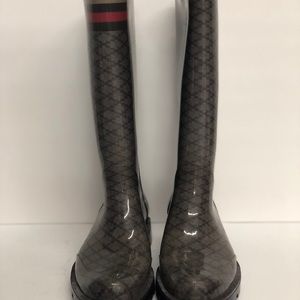 Gucci rain boots woman size 37